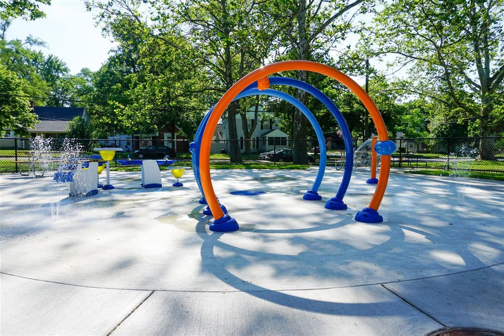 Alger Park Splash Pad