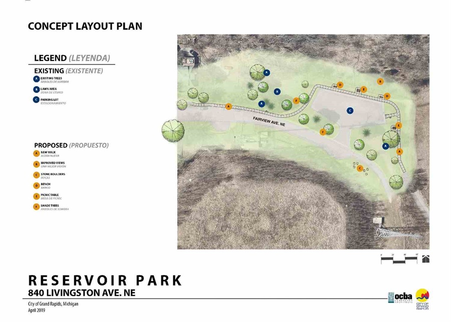 Reservoir Park Concept Plan